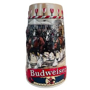 Vintage Anheuser-Busch Beer Stein 1986 Budweiser Series B Clydesdale B
